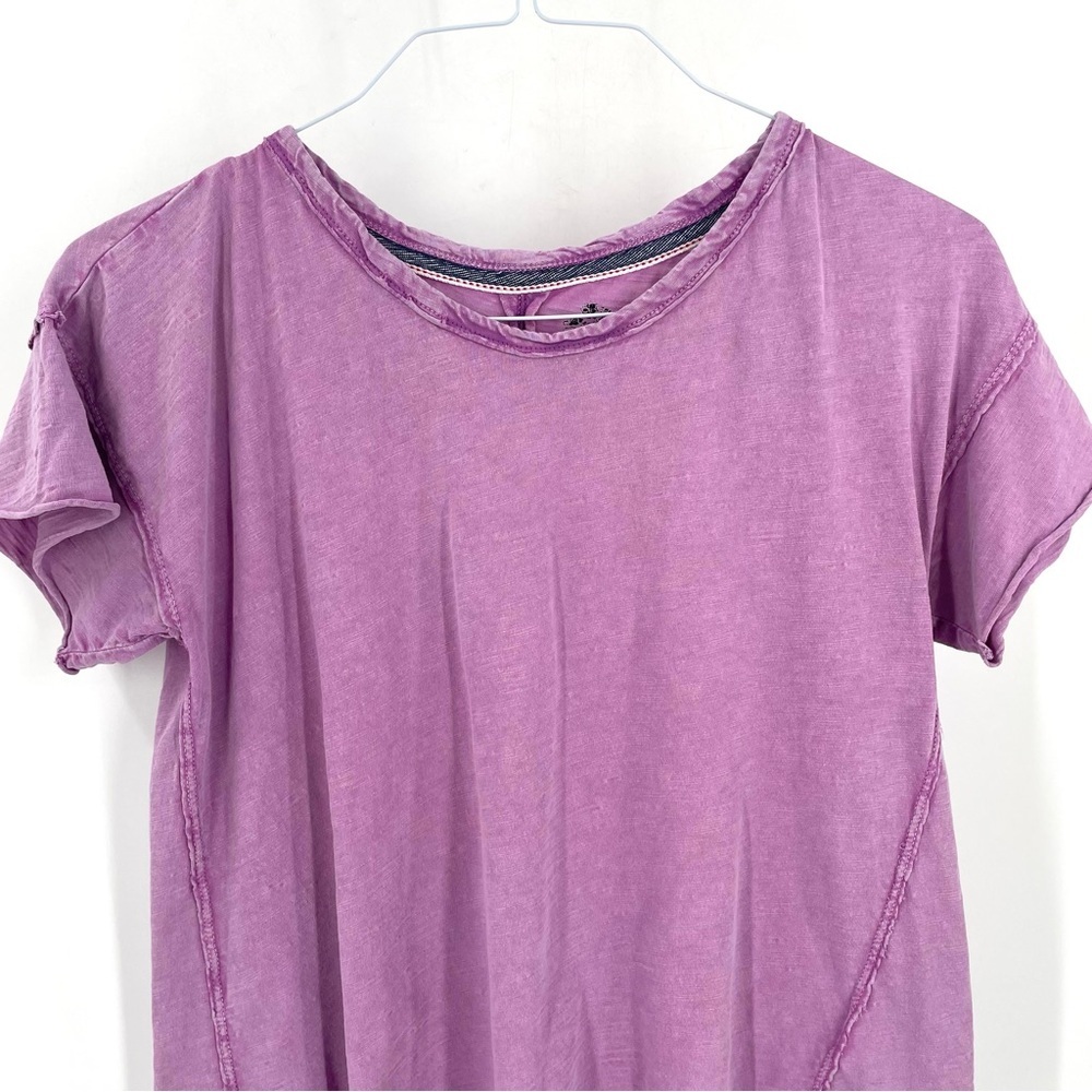 Anthropologie PILCRO Sustainable Minimalist Casual Tee Shirt Top - Picture 3 of 7